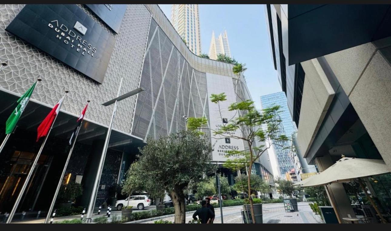 Dunya Tower Luxury And 2 Min Walk To Dubai Mall And Burj Khalifa In Heart Of Downtown Екстер'єр фото